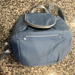 June Shine Blue Insulated Cooler Backpack